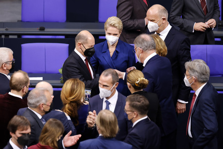 5. Sitzung des Deutschen Bundestages in Berlin