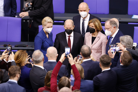 5. Sitzung des Deutschen Bundestages in Berlin