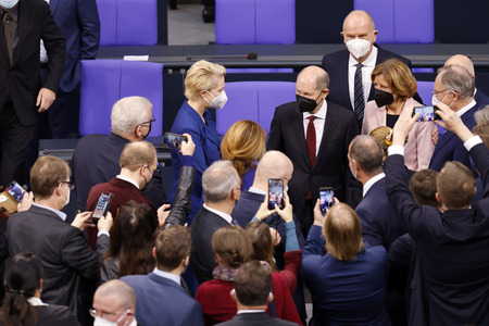 5. Sitzung des Deutschen Bundestages in Berlin