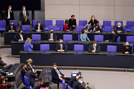 5. Sitzung des Deutschen Bundestages in Berlin