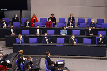 5. Sitzung des Deutschen Bundestages in Berlin