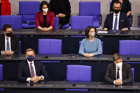 5. Sitzung des Deutschen Bundestages in Berlin