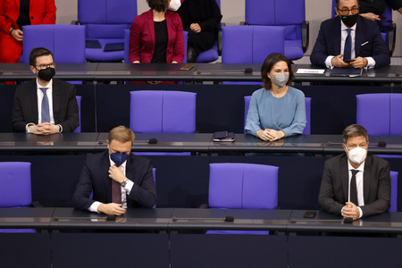 5. Sitzung des Deutschen Bundestages in Berlin