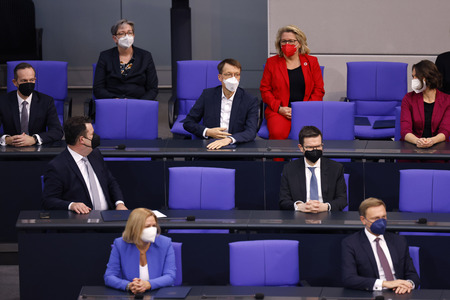 5. Sitzung des Deutschen Bundestages in Berlin