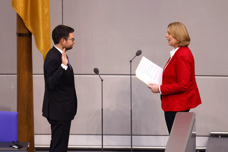 5. Sitzung des Deutschen Bundestages in Berlin