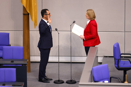 5. Sitzung des Deutschen Bundestages in Berlin