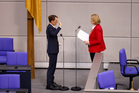 5. Sitzung des Deutschen Bundestages in Berlin