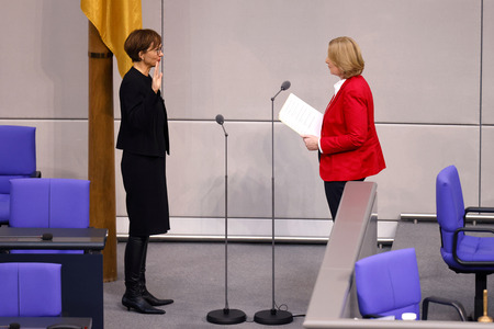 5. Sitzung des Deutschen Bundestages in Berlin