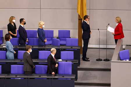 5. Sitzung des Deutschen Bundestages in Berlin