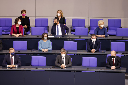 5. Sitzung des Deutschen Bundestages in Berlin