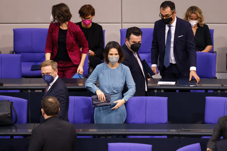 5. Sitzung des Deutschen Bundestages in Berlin