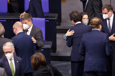 5. Sitzung des Deutschen Bundestages in Berlin