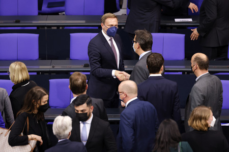 5. Sitzung des Deutschen Bundestages in Berlin