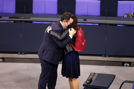 5. Sitzung des Deutschen Bundestages in Berlin