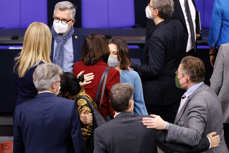 5. Sitzung des Deutschen Bundestages in Berlin