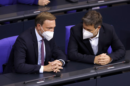 8. Sitzung des Deutschen Bundestages in Berlin