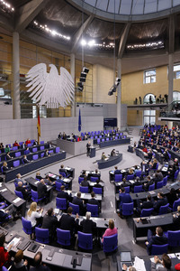 8. Sitzung des Deutschen Bundestages in Berlin