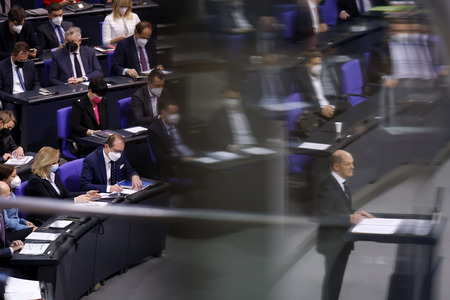 8. Sitzung des Deutschen Bundestages in Berlin