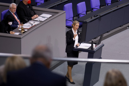 8. Sitzung des Deutschen Bundestages in Berlin