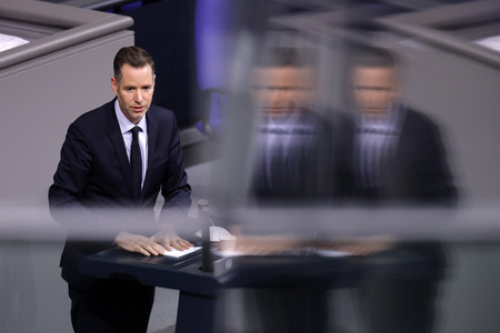 8. Sitzung des Deutschen Bundestages in Berlin