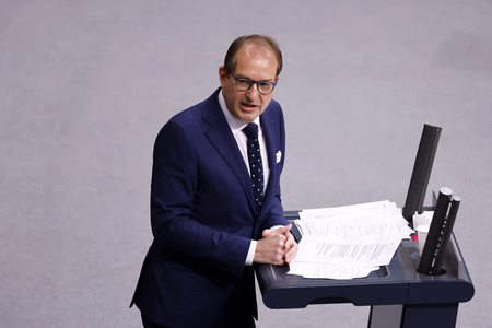 8. Sitzung des Deutschen Bundestages in Berlin