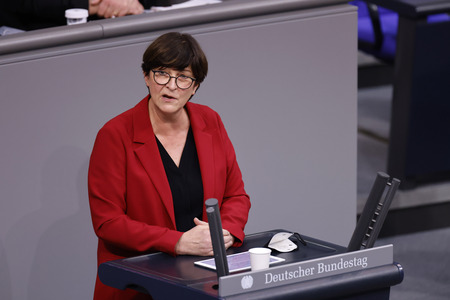 8. Sitzung des Deutschen Bundestages in Berlin
