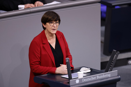 8. Sitzung des Deutschen Bundestages in Berlin