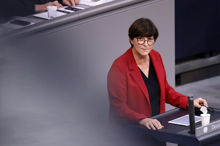 8. Sitzung des Deutschen Bundestages in Berlin