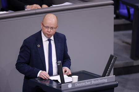 8. Sitzung des Deutschen Bundestages in Berlin
