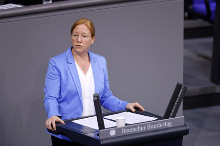 8. Sitzung des Deutschen Bundestages in Berlin