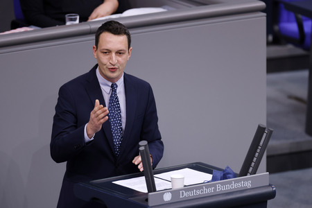 8. Sitzung des Deutschen Bundestages in Berlin