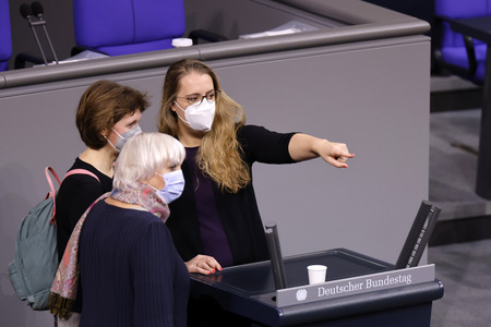 9. Sitzung des Deutschen Bundestages in Berlin