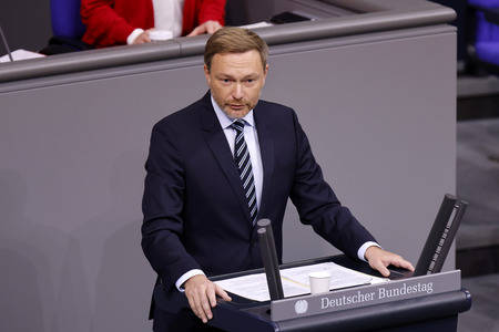 9. Sitzung des Deutschen Bundestages in Berlin