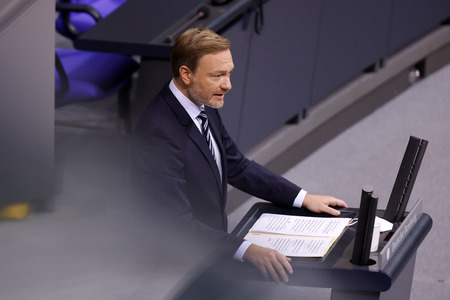 9. Sitzung des Deutschen Bundestages in Berlin