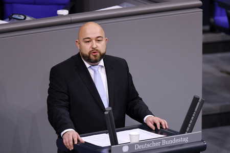 9. Sitzung des Deutschen Bundestages in Berlin