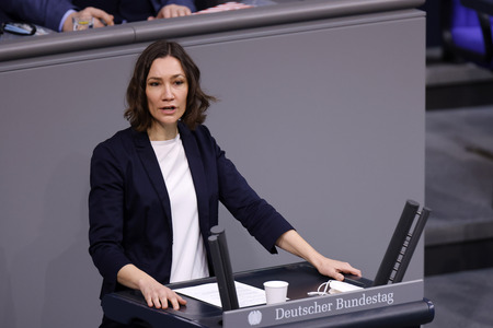 9. Sitzung des Deutschen Bundestages in Berlin