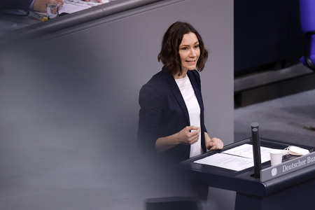 9. Sitzung des Deutschen Bundestages in Berlin