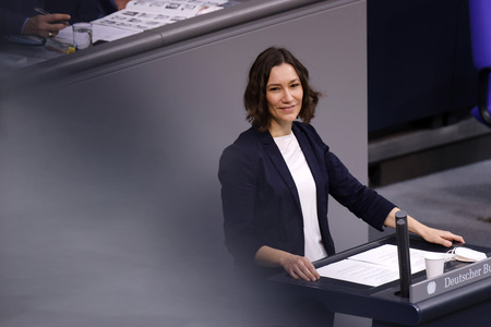 9. Sitzung des Deutschen Bundestages in Berlin