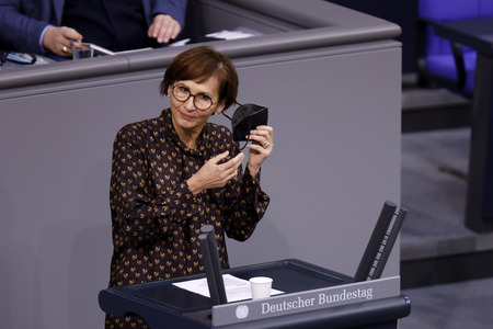 9. Sitzung des Deutschen Bundestages in Berlin
