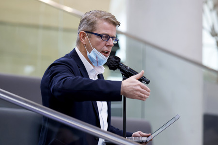 9. Sitzung des Deutschen Bundestages in Berlin