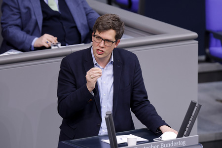 9. Sitzung des Deutschen Bundestages in Berlin