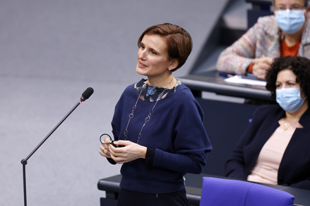9. Sitzung des Deutschen Bundestages in Berlin