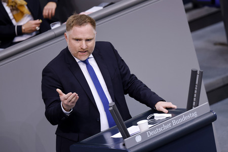 9. Sitzung des Deutschen Bundestages in Berlin