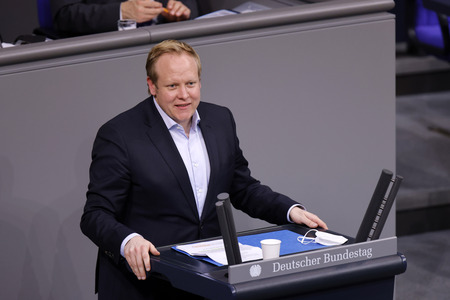 9. Sitzung des Deutschen Bundestages in Berlin