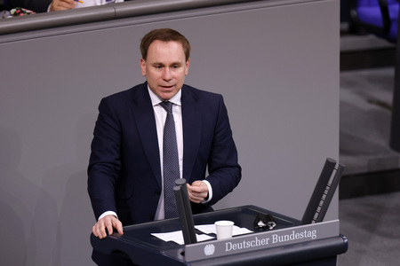 9. Sitzung des Deutschen Bundestages in Berlin