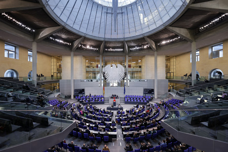 9. Sitzung des Deutschen Bundestages in Berlin