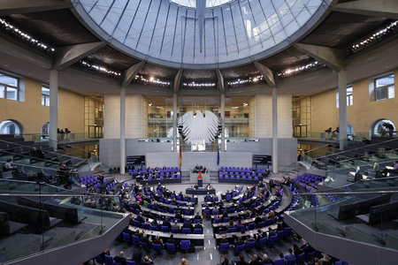 9. Sitzung des Deutschen Bundestages in Berlin