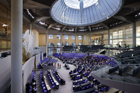 9. Sitzung des Deutschen Bundestages in Berlin