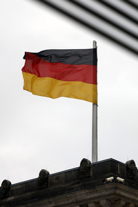 Symbolfoto Deutschlandflagge