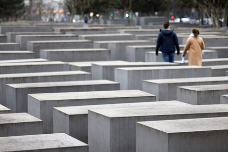 Das Holocaust-Mahnmal in Berlin